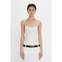 Victoria Beckham Cami Top In Ivory
