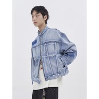 Spot Biker Denim Jacket