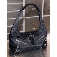 Small Moto Hobo Bag Nylon