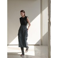 Jersey Mix Taffeta Dress