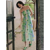Print Summer Long Dress