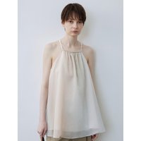 Artistic Halter Neck Sleeveless Top