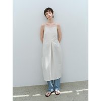 halter neck dress white