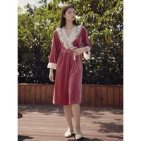 [ - BBFHO] Anastasia Dress Dark Pink