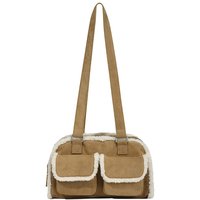 Pocket Point Mustang Handbag [Light Beige]