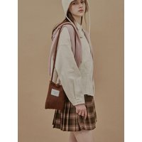 Wool Knit Mini Crossbody Bag [Beige]