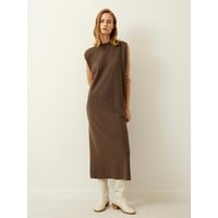 Cap Sleeve Long Dress Coco Brown