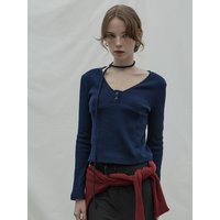 Bralette long sleeves_navy