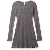 Cotton Ribbed Lace Pattern Minimal dress