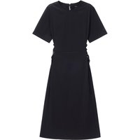 Water-repellent Recycled Nylon Stretch Dress [Black]