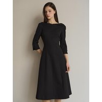SS One Fine Day Muse Tweed Dress Color [Black]