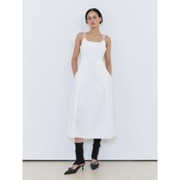 Slip Twin Strap Dress [WHITE]