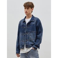 DENIM RAGLAN SLEEVE JACKET [INDIGO] C