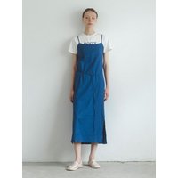 Linen Slip Maxi Dress [Blue]