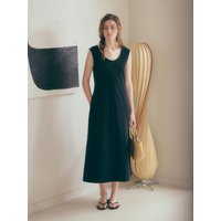 Breeze Midi Dress [Black]