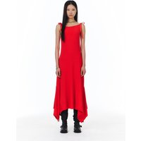 Way String Sleeveless Dress [Red]