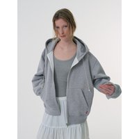 LLL SWEAT ZIP-UP HOODIE [HEATHER GREY]