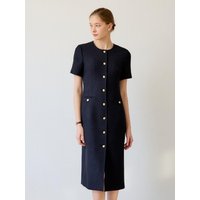 Isabelle Robe Mini Dress [Navy]