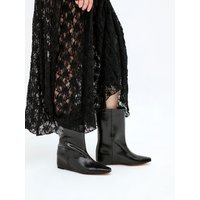 mm Regina Wedge-Heel Half Boots