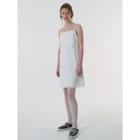 S COTTON LACE SLIP DRESS [WHITE]