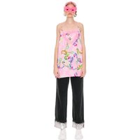 Baroque Art Nouveau Heart Cami Midi Dress