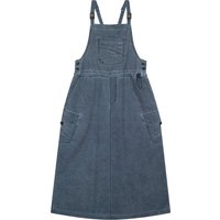 Cotton Pigment Overall Dress [Navy]
