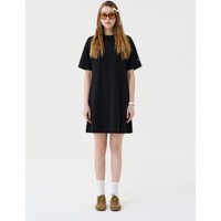 Jersey Symbol Mini Dress [Black]