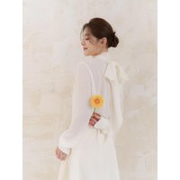 way Tie Blouse [White]