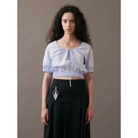 String Crop Top [Sky Blue]