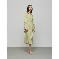 Side Strap Shirt-Style Dress YG DMSE