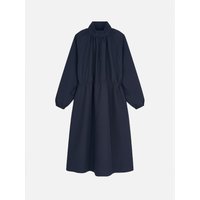 Drawstring Anorak Dress Navy