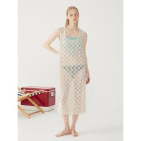 SS ver. NETTING KNIT DRESS [Beige]