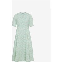 Floral Pattern V-Neck Dress VKOAE