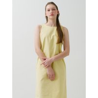 BASIC OPEN BACK DRESS [YELLOW]