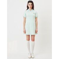 Short-sleeve Collared Dress [GREEN]