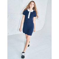 Polo Knit Dress [Navy]