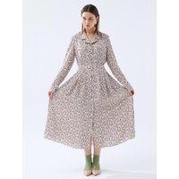 Katiacho Cool Tailored Flower Dress [Pink]
