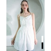 Melissa Punching Mini Sleeveless Dress