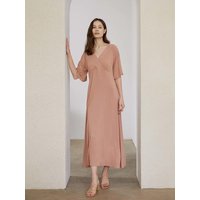 Raglan Flare Dress [PINK]