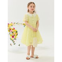 Lovely Frill Dress [Yellow]