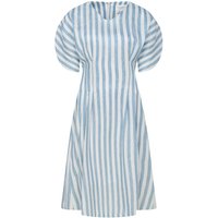 Stripe Linen Dress [Blue]