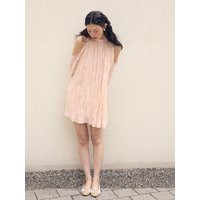 Dazzling Halterneck Mini Dress [ Colors] Y