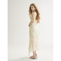 Backless Long Dress [GREEN]
