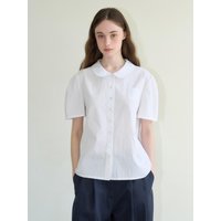 Clean Cotton Blouse [White]