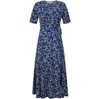 Wrap Style Floral Long Dress DZMO