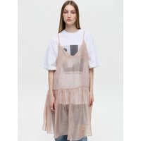 Layered Slip Dress [Pink]