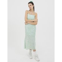 Strap Long Slip Dress [Green]