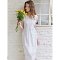 Dot Lace Sleeveless Dress TKOAE