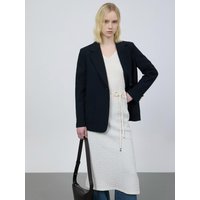 Jersey Lace Layered Sleeveless Dress [IV] ZMSE