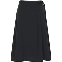A-line Pleated Panel Maxi Skirt OWMS